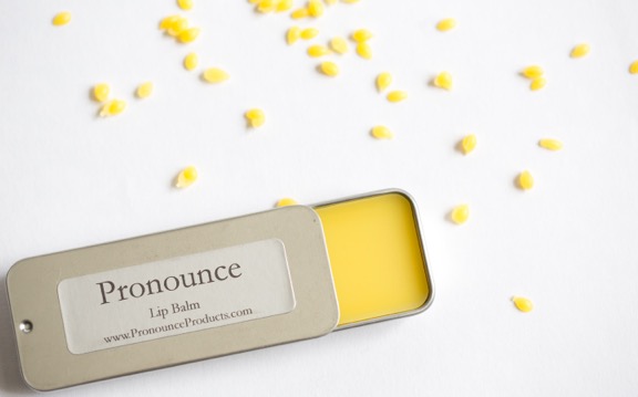 pronounce organic lip balm